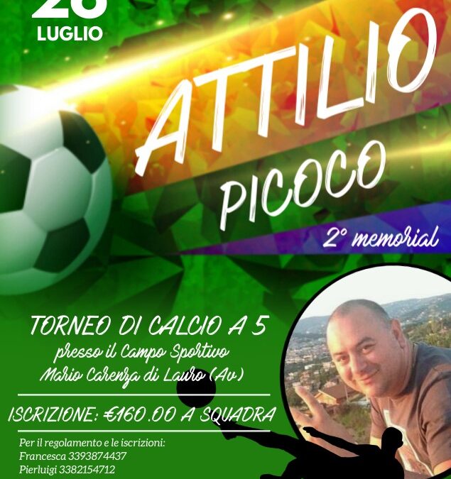 MEMORIAL ATTILIO PICOCO-II EDIZIONE