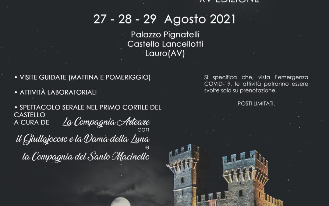 LUMINA IN CASTRO XV Edizione